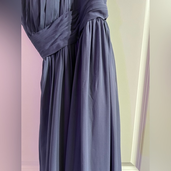 Azazie Molly Dress in Stormy - Picture 12 of 15